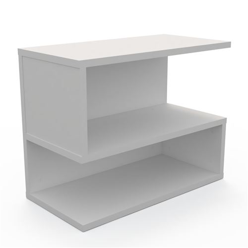 Étagère Hessel, 60 x 30 x 47 - Blanc