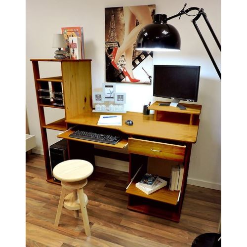 Ensemble Bureau Benoit Couleur Miel Achat Prix Fnac