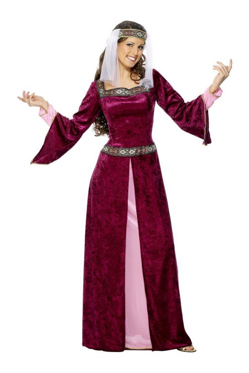 Costume medieval maid marion xl