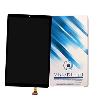 Accessoires Tablette VISIODIRECT Ecran complet compatible avec SAMSUNG Tab  A 10.1 (2019) SM-T510 SM-T515 10.1 noir Vitre Tactile + ecran LCD