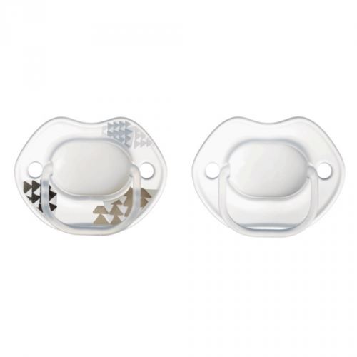 Lot de 2 sucettes closer to nature urban style 0-6m - tommee tippee