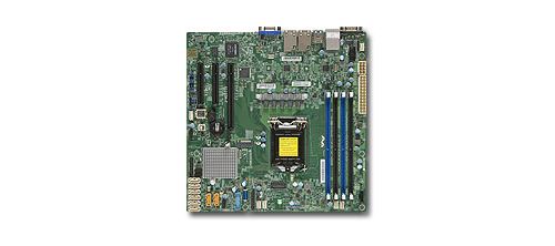 SUPERMICRO X11SSH-F - Moederbord - micro ATX - LGA1151 Socket - C236 chipset - USB 3.0 - 2 x Gigabit LAN - interne afbeeldingen
