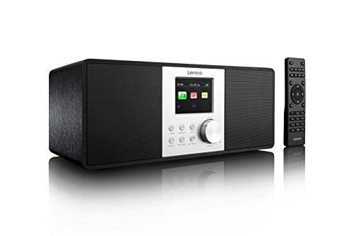 Lenco Te de 200 2,8 Pouces écran Couleur avec télécommande, PLL FM, MP3, 2 alarmes, Mise en Veille programmable, Fonction Snooze,