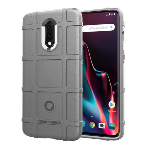 Etui Coque de protection durable anti choc pour OnePlus 7 - Gris