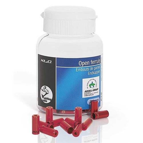 Xlc Câbles Xlc Brake Outer Shells End Caps 50 Pieces Br X10 5 mm