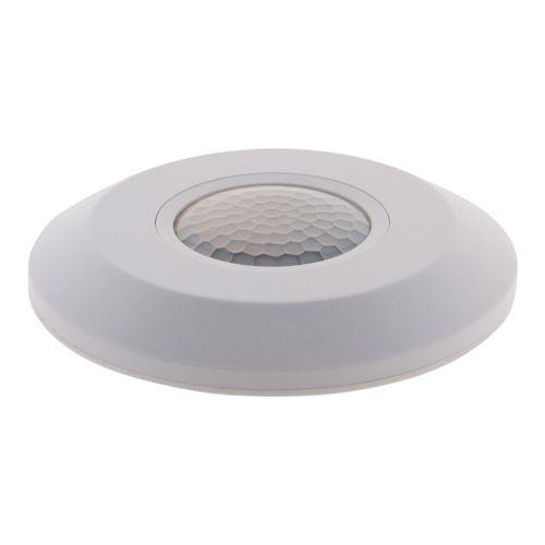 Non Communiqué Blanc Zenitech - Détecteur De Mouvement Plafonnier Extraplat Ip20 - Image 1