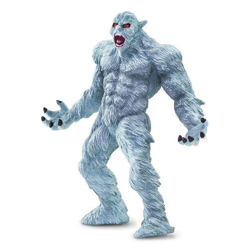 Safari figure Yeti junior 6 x 11,5 x 12 cm bleu clair