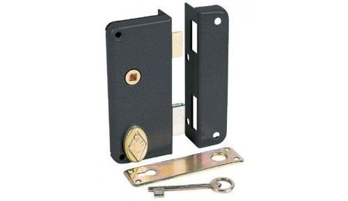 Jpm Sas Noir Serrure Verticale Extra Plate 446 Jpm - Gauche - 446000-02-21