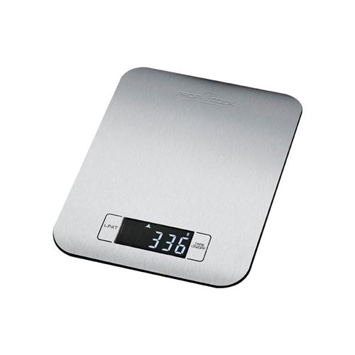 ProfiCook PC-KW 1061 - keukenweegschaal - roestvrij staal/zwart