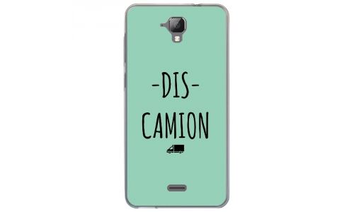 Coque souple pour Altice S40 avec impression Motifs Dis Camion turquoise
