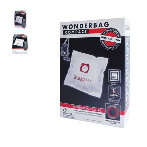 Générique Sachet De Sacs Wonderbag Compact X5 Pour Aspirateur Constructeurs Divers