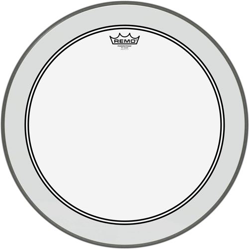 Peau de grosse caisse remo powerstroke 3 20 - transparente