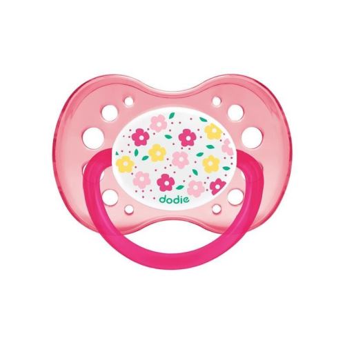 DODIE Sucette Anatomique Silicone Fille 18 m+ Coloris Aléatoire