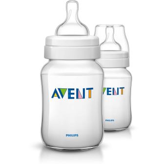 Philips Avent Lot De 2 Biberons Classic 260ml Biberons Plastique