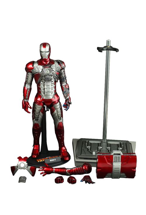 Figurine Hot Toys MMS145 - Marvel Comics - Iron Man 2 - Iron Man Mark 5