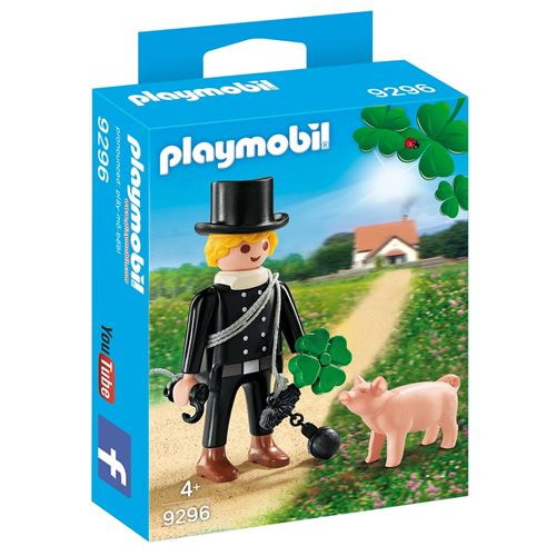 Playmobil Special Plus 9296 Ramoneur Avec Trèfle À Quatre Feuilles - vue 2