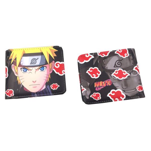 Portefeuille en PU cuir - cadeaux personnalisés - Naruto #472
