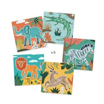 Jeu créatif Djeco Animaux sauvages