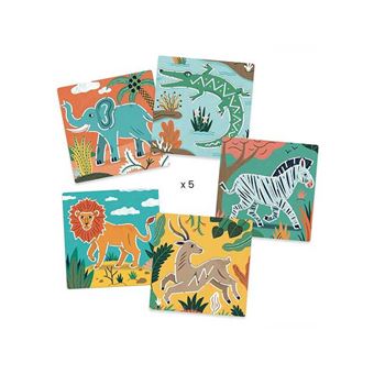 Jeu créatif Djeco Animaux sauvages