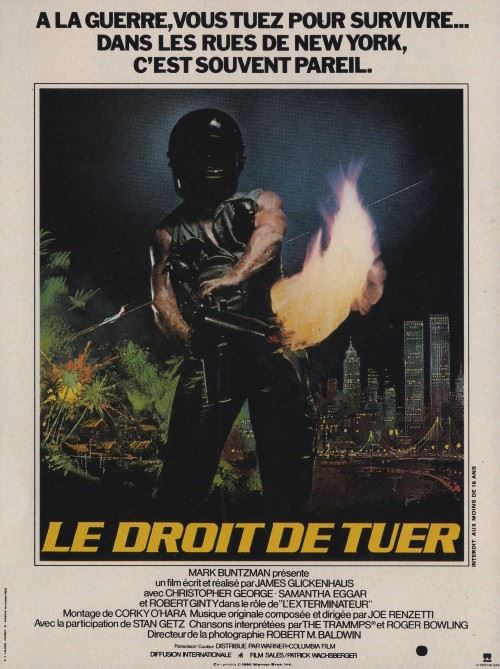 Le Droit De Tuer AFFICHE CINEMA ORIGINALE