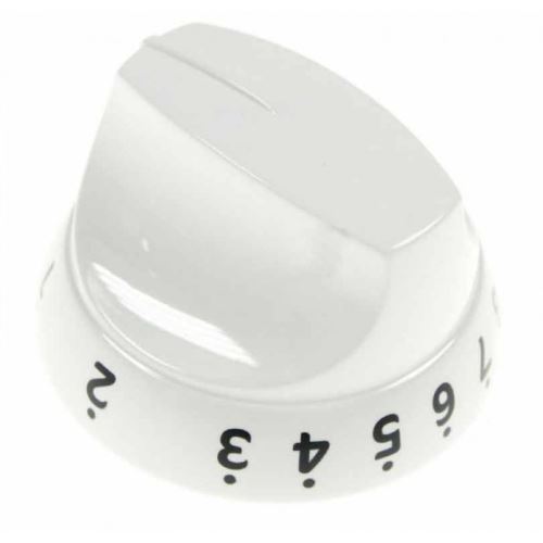 Manette thermostat blanc pour four electrolux - 7143010