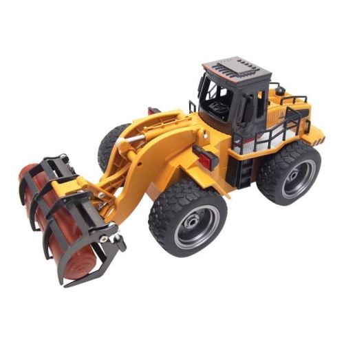 AMEWI Wheel loader with wooden grabs RC