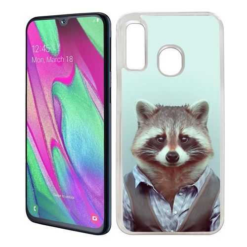Coque pour Samsung Galaxy A40 -  Raton Laveur Costume