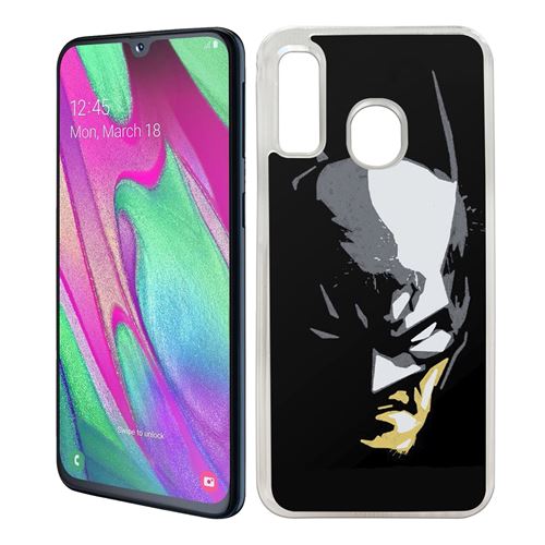 Coque pour Samsung Galaxy A40 -  Batman Paint Face