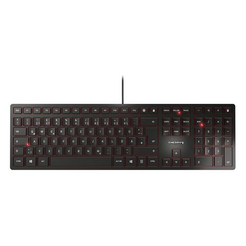 Cherry Kc 6000 Slim Clavier Francais Peripherique D'entree Noir de Inmac Wstore - Image 3