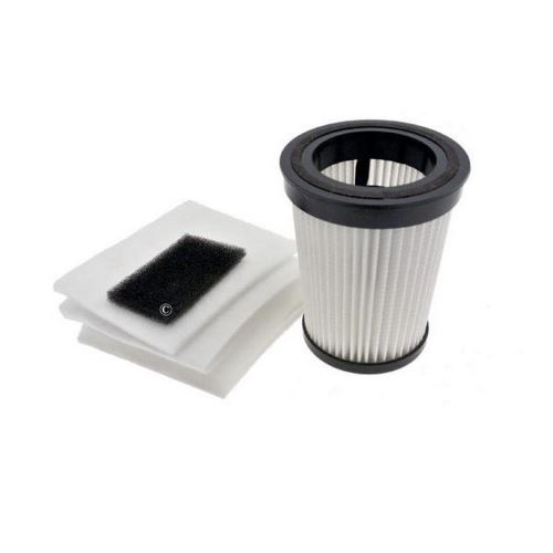 Dirt devil 2690052092 filtre avec 1 filtre central à lamelles, 1 filtre protection moteur, 1 filtre de sortie et 2 tubes filtrants (import allemagne)