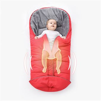 Housse De Pluie Universelle Pour Poussette - Imperméable Et Respirante, Couleur Vin Rouge