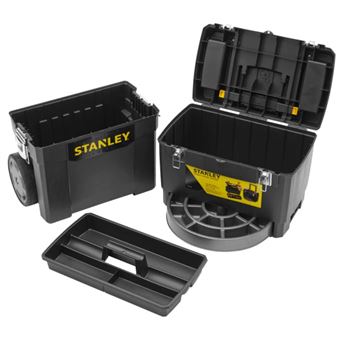 straf beroerte te binden Stanley Mobile Work Centre - Koffer op wieltjes voor gereedschapset -  Audiotoebehoren - Fnac.be
