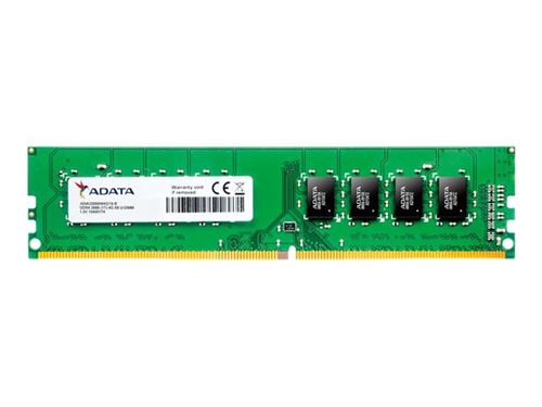 Adata premier 8go ddr4 2666mhz module de mémoire (ad4u266638g19-s)