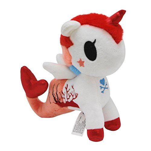 tokidoki cora Mermicorno Basic Plush, Multicolor, Small