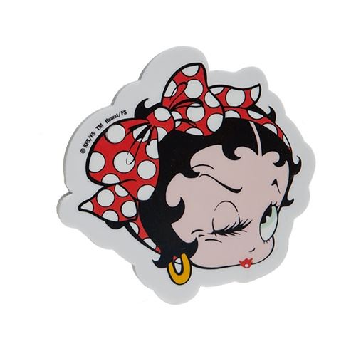 Kamparo gomme Jumbo Betty Betty Boop clignotante blanc/rouge