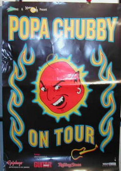 Popa Chubby - 70x100 cm - AFFICHE / POSTER