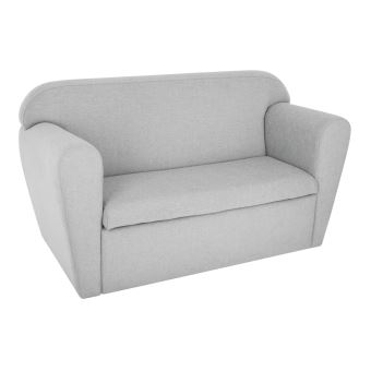 Canape Enfant Avec Coffre Dream 79 X H 45 Cm Gris Fauteuils Enfant Achat Prix Fnac