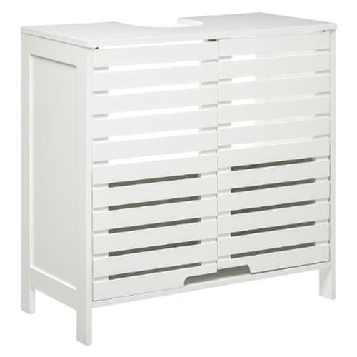 Meuble sous lavabo Sicela - 60 x H. 58,5 cm - Blanc