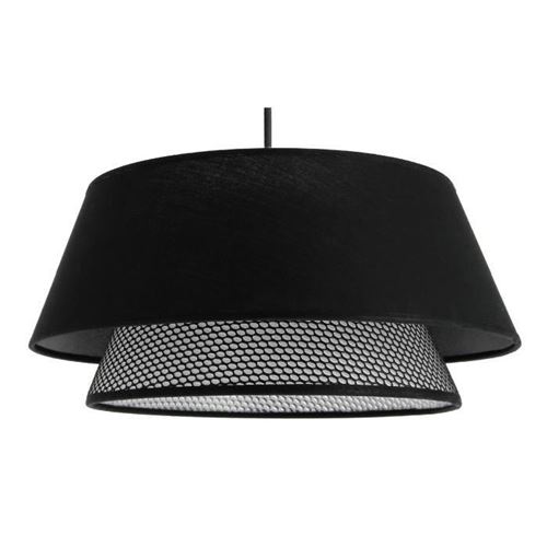 Suspension gregoire e27 60 w noir 12464ci099