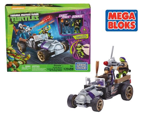 Mega bloks - tortues ninja - dmx52 - bolide de donnie