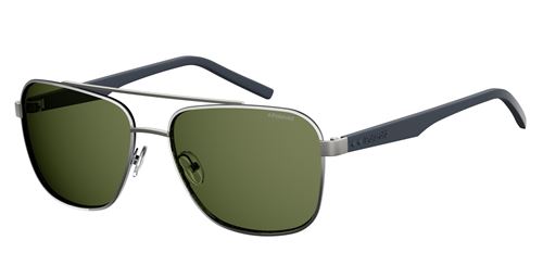 Polaroid lunettes de soleil 2044/S6LB/UC hommes argent mat/gris