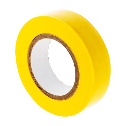 Rouleau adhésif 15mm x 10m Jaune - Zenitech