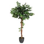 Atmosphera Créateur d'intérieur - Plante Artificielle "Ficus" 120cm Vert