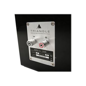 Triangle ESPRIT EZ TITUS Ez - Haut-parleurs - 60 Watt - 2 voies - vernis-laque noir