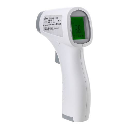 Thermomètre Sifone LCD Portable Thermomètre Infrarouge Blanc (piles non incluses)