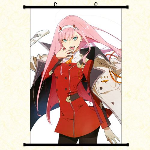 Poster en toile étanche avec cadre en PVC - DARLING in the FRANXX (#632),30X45 CM
