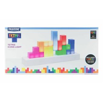 Paladone : Lampe veilleuse USB Tetris - Icons Light - 30 cm