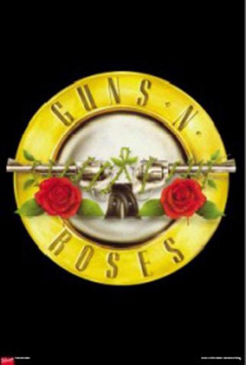 Guns N' Roses Poster - Logo (92x63 cm)
