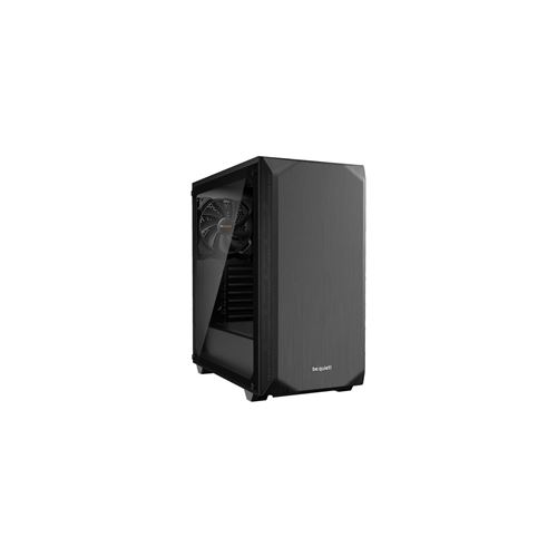 be quiet! Pure Base 500 Window - Tour - ATX - panneau latéral fenêtré (verre trempé) - pas d'alimentation (ATX / PS/2) - noir - USB/Audio