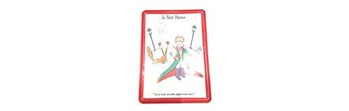 Editions Clouet, carte métal murale le petit prince reverberes